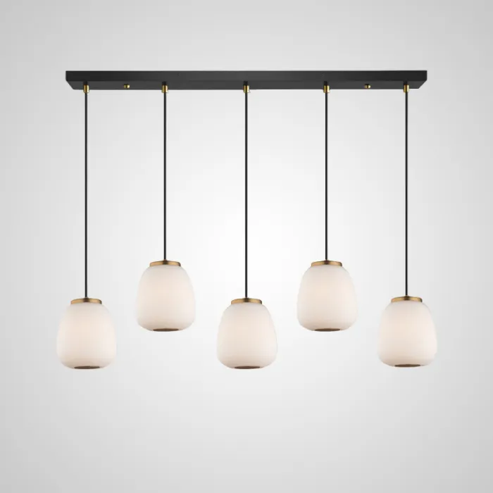 Подвесной светильник HEMING COMBO L5 B Планка от ImperiumLoft