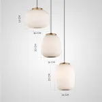 Подвесной светильник HEMING COMBO L5 A Планка от ImperiumLoft