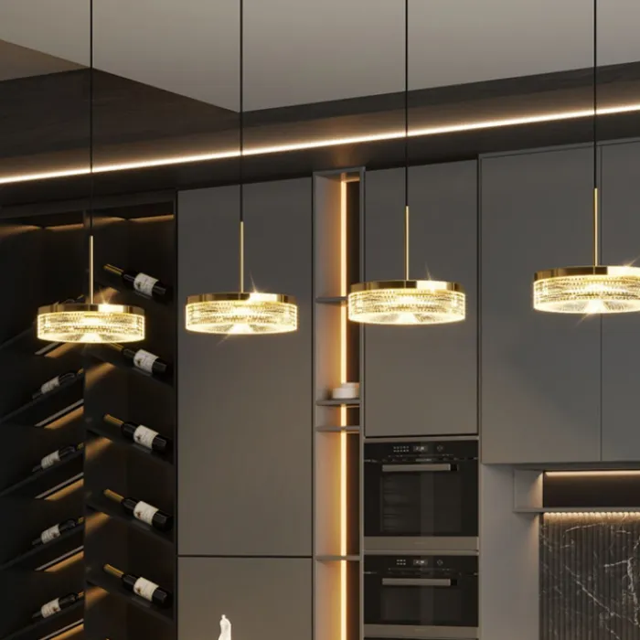 Подвесной светильник RIGO COMBO L55 Black от ImperiumLoft