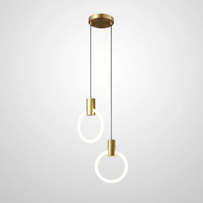 Подвесной светильник DAMON DUO Brass от ImperiumLoft