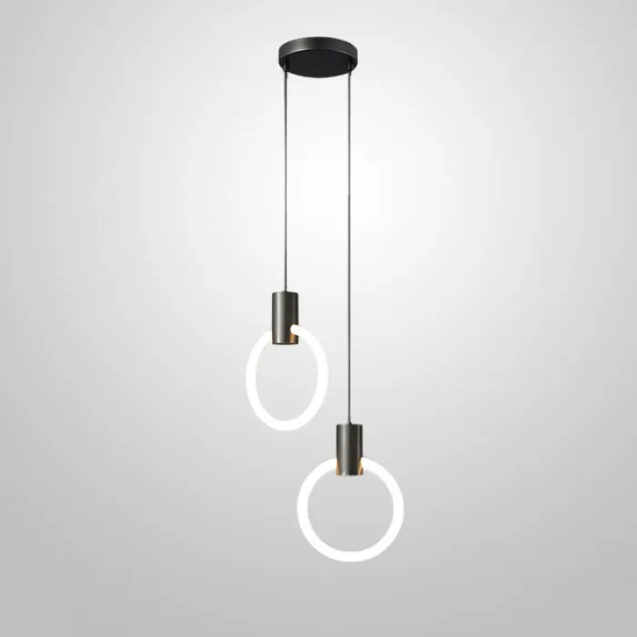 Подвесной светильник DAMON DUO Black от ImperiumLoft