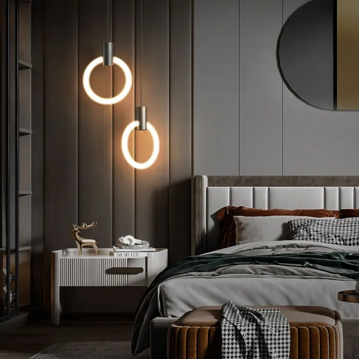 Подвесной светильник DAMON DUO Black от ImperiumLoft