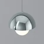 Подвесной светильник TEODOR TRIO Chrome от ImperiumLoft