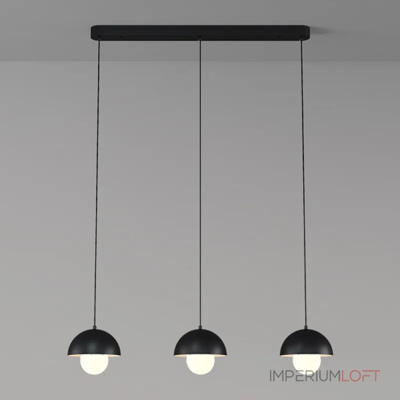 Подвесной светильник TEODOR TRIO Black