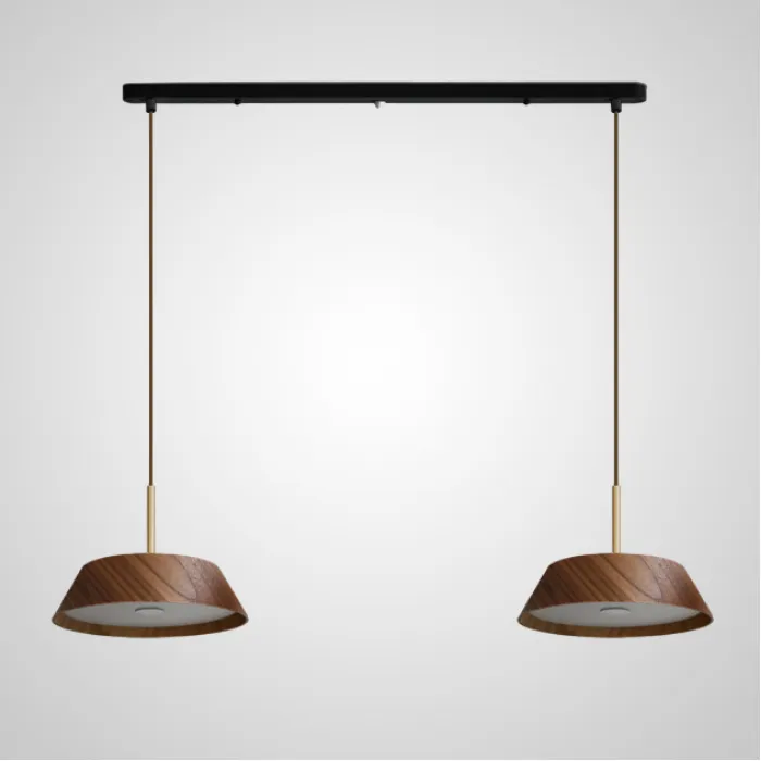 Подвесной светильник BENONI B COMBO L90 Walnut от ImperiumLoft