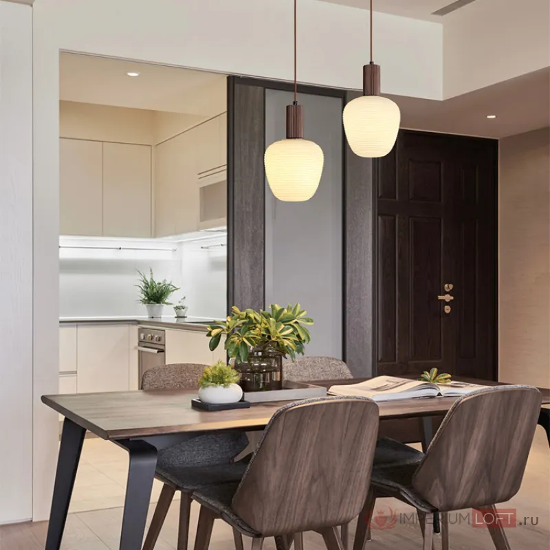 Подвесной светильник DAGFIN DUO White от ImperiumLoft