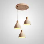 Подвесной светильник MELIUS TRIO B Light brown Диск