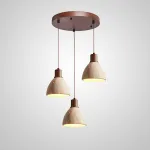 Подвесной светильник MELIUS TRIO B Dark brown Диск от ImperiumLoft