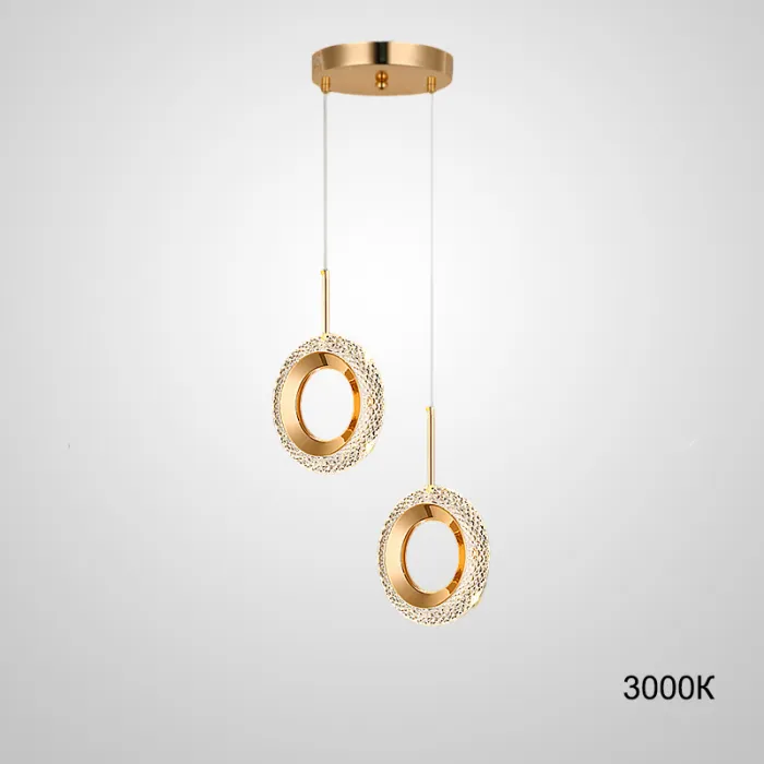 Подвесной светильник KEZIA DUO RING 3000К от ImperiumLoft