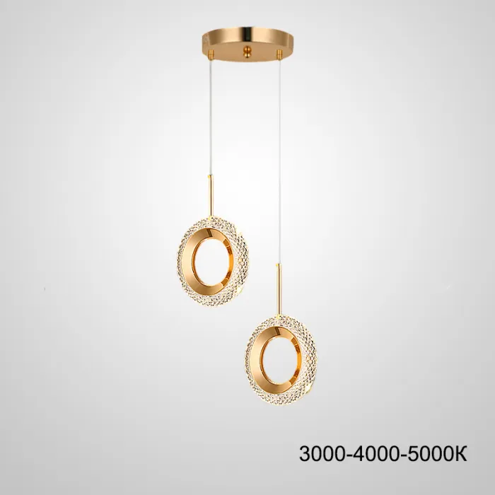 Подвесной светильник KEZIA DUO RING Трехцветный свет от ImperiumLoft