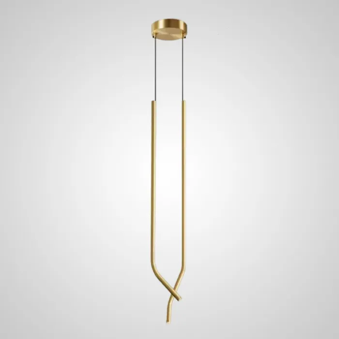 Подвесной светильник ZAKRIS DUO Brass от ImperiumLoft