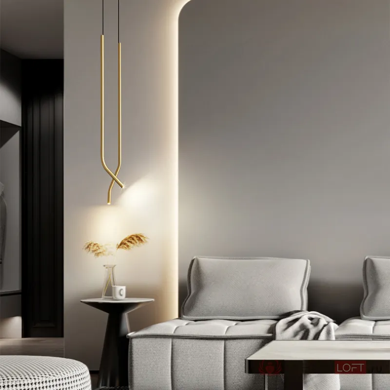 Подвесной светильник ZAKRIS DUO Black от ImperiumLoft