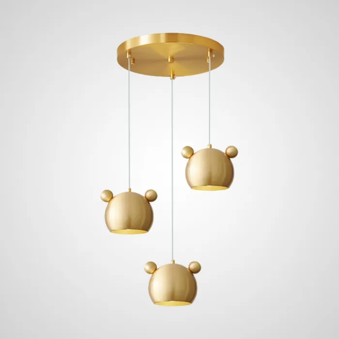 Подвесной светильник BEAR COMBO D25 Brass от ImperiumLoft