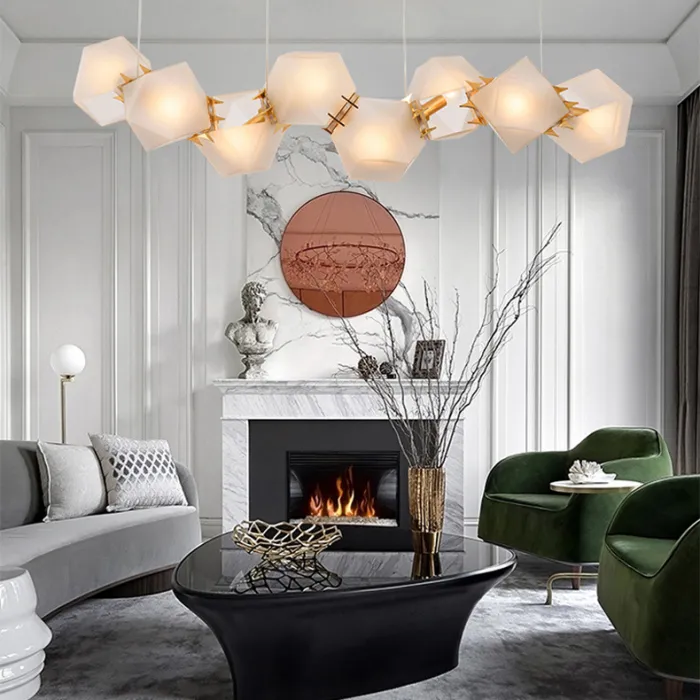 Люстра Gabriel Scott  Welles Glass L8 от ImperiumLoft