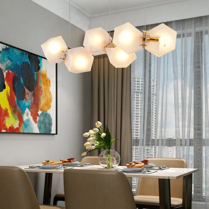 Люстра Gabriel Scott  Welles Glass L8 от ImperiumLoft