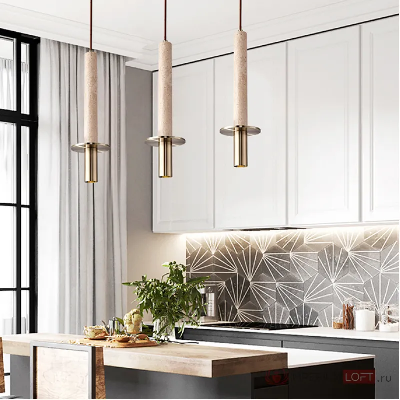 Подвесной светильник HAGBART DUO Brass от ImperiumLoft