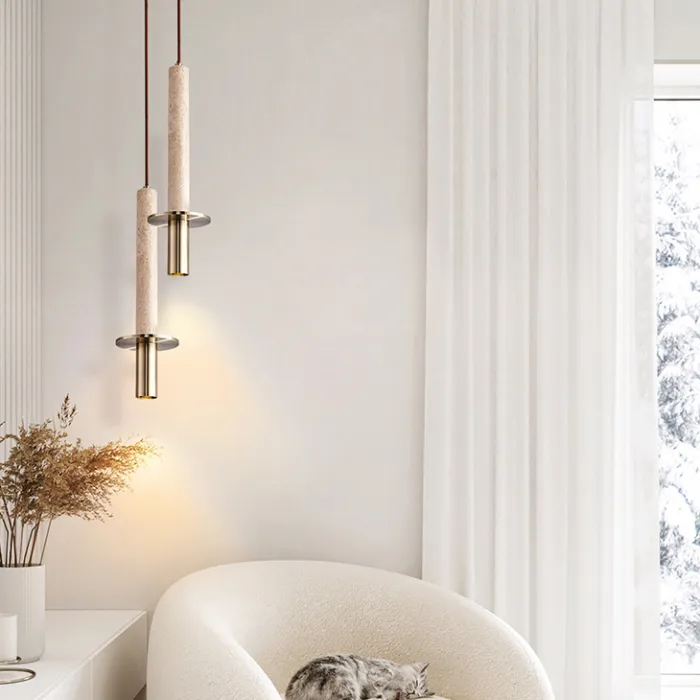 Подвесной светильник HAGBART DUO Brass от ImperiumLoft