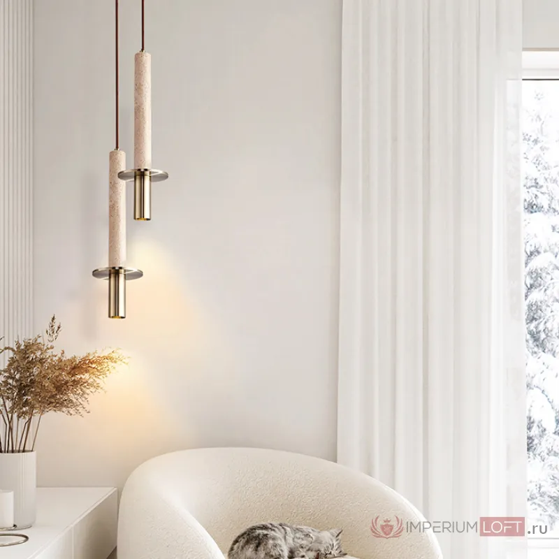 Подвесной светильник HAGBART DUO Brass от ImperiumLoft