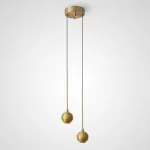 Подвесной светильник ORVAR DUO Brass от ImperiumLoft