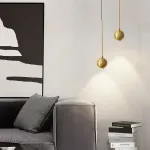 Подвесной светильник ORVAR DUO Brass от ImperiumLoft