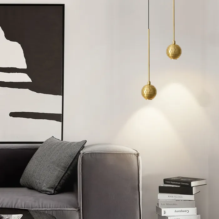 Подвесной светильник ORVAR DUO Brass от ImperiumLoft