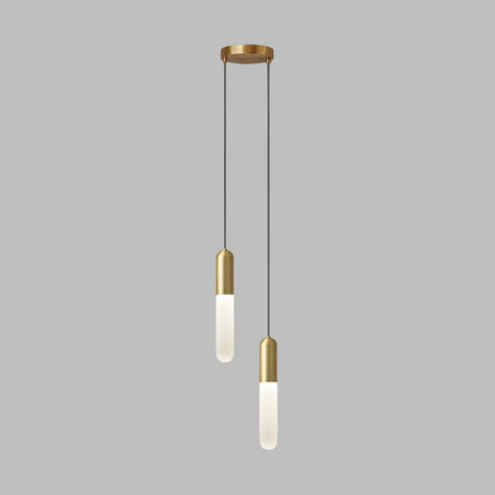 Подвесной светильник SIGLEIF DUO Brass от ImperiumLoft