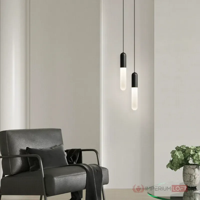Подвесной светильник SIGLEIF DUO Black от ImperiumLoft