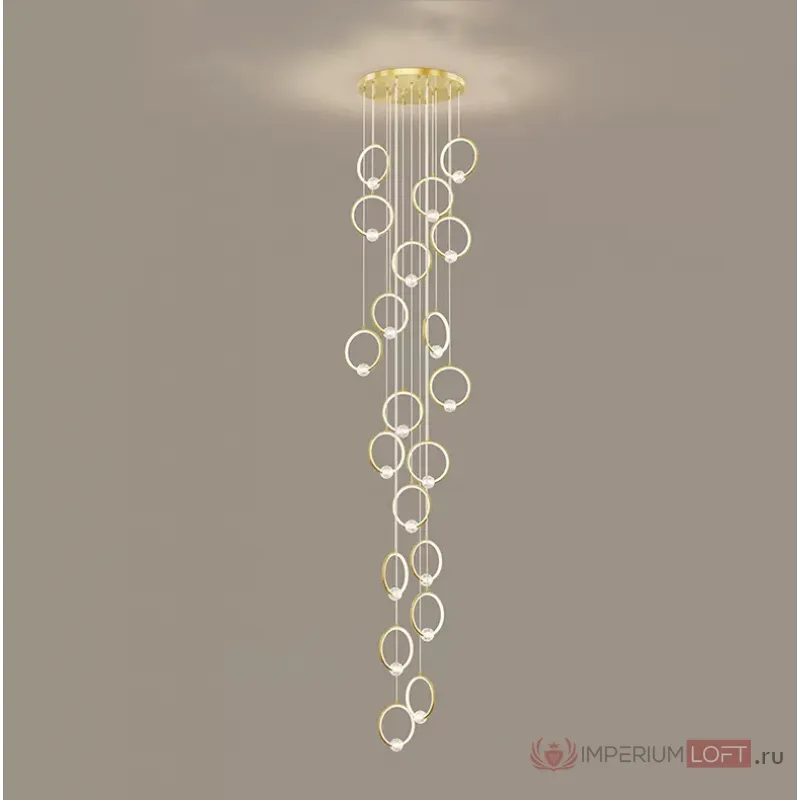 Подвесной светильник LUANA MORE L20 Brass от ImperiumLoft