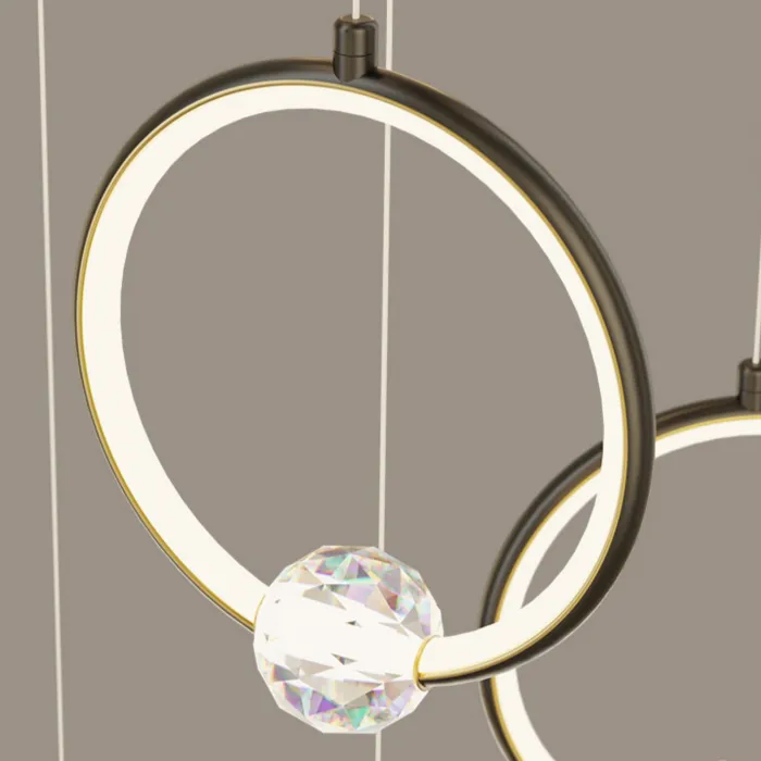 Подвесной светильник LUANA MORE L20 Brass от ImperiumLoft