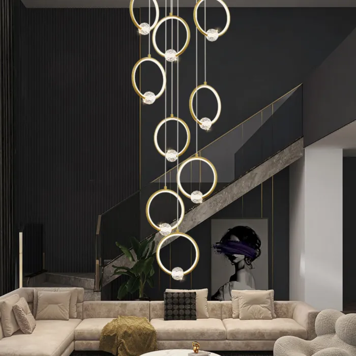 Подвесной светильник LUANA MORE L20 Brass от ImperiumLoft