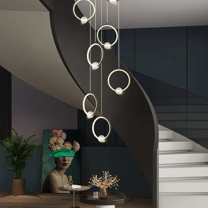 Подвесной светильник LUANA MORE L20 Brass от ImperiumLoft