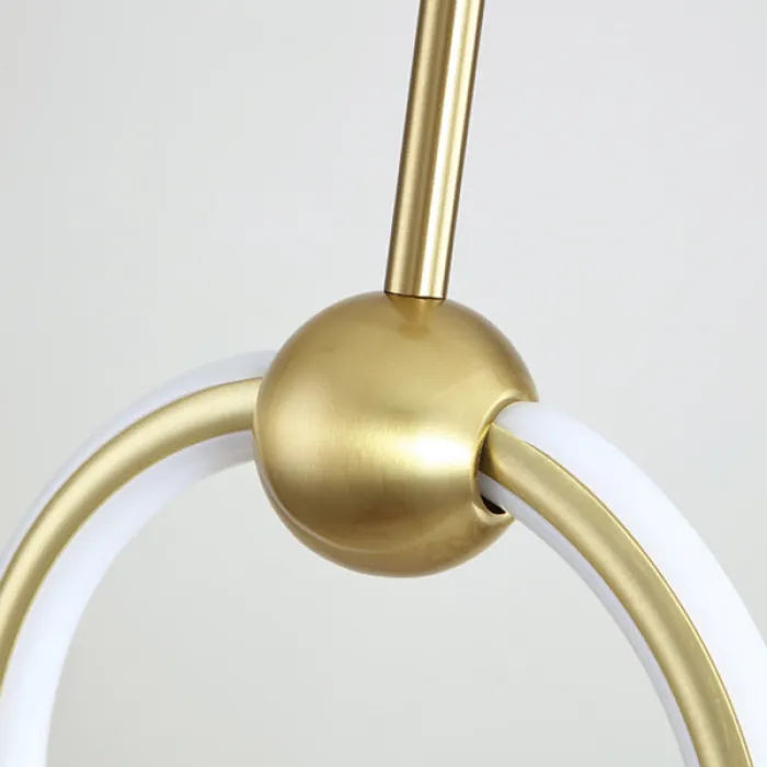 Подвесной светильник RING DUO B Brass 4000К от ImperiumLoft