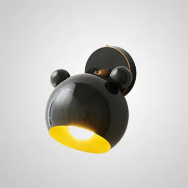 Настенный светильник BEAR W Black от ImperiumLoft
