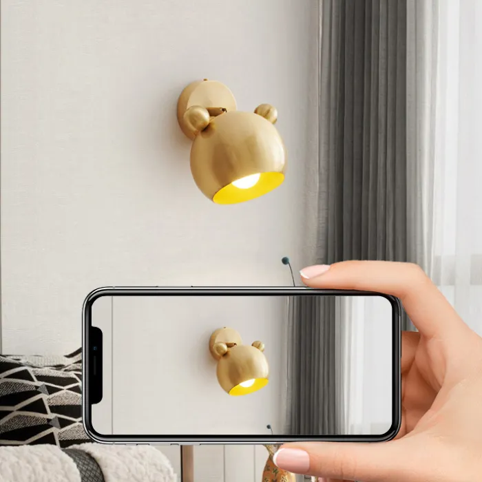 Настенный светильник BEAR W Brass от ImperiumLoft