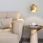 Настенный светильник BEAR W Brass от ImperiumLoft