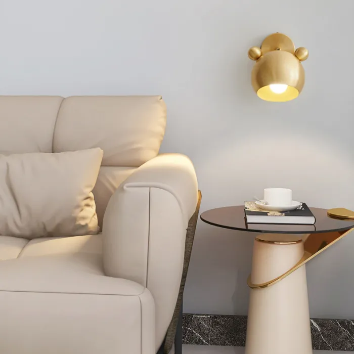 Настенный светильник BEAR W Brass от ImperiumLoft