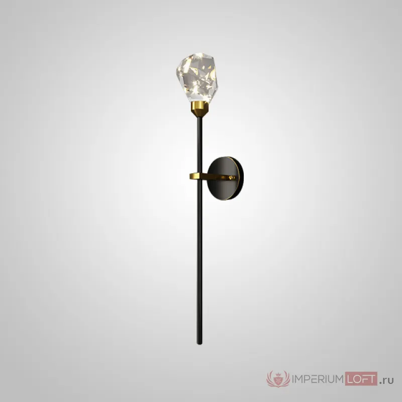 Настенный светильник CRISTEL D WALL Black от ImperiumLoft