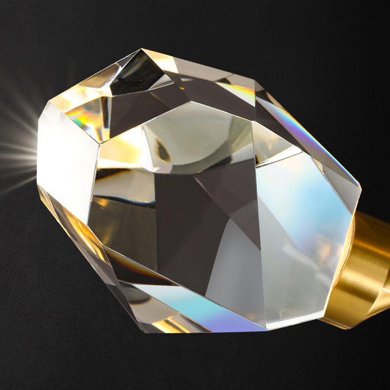 Настенный светильник CRISTEL D WALL Brass от ImperiumLoft