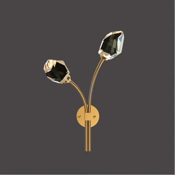Настенный светильник CRISTEL C WALL L38 Left Brass от ImperiumLoft