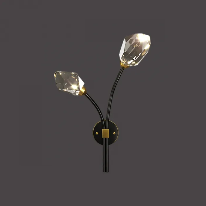 Настенный светильник CRISTEL C WALL L38 Left Black от ImperiumLoft