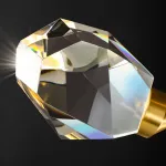 Настенный светильник CRISTEL C WALL L38 Left Black от ImperiumLoft
