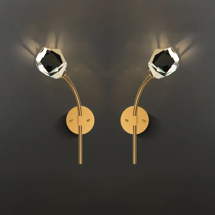 Настенный светильник CRISTEL C WALL L23 Left Brass от ImperiumLoft