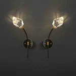 Настенный светильник CRISTEL C WALL L23 Right Black от ImperiumLoft