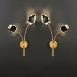 Настенный светильник CRISTEL C WALL L38 Left Brass от ImperiumLoft