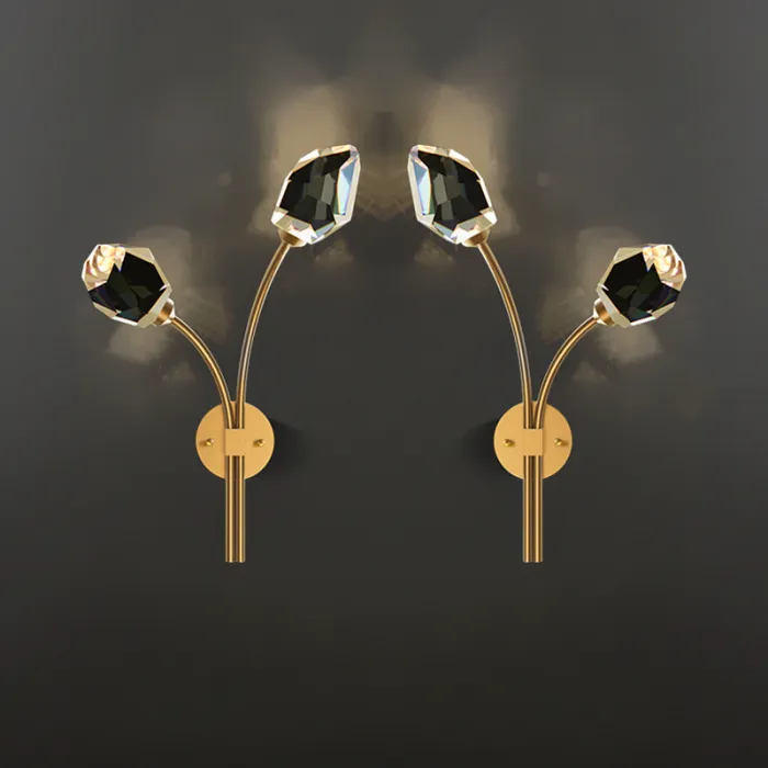 Настенный светильник CRISTEL C WALL L38 Left Brass от ImperiumLoft