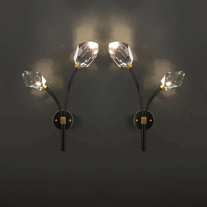 Настенный светильник CRISTEL C WALL L38 Left Black от ImperiumLoft