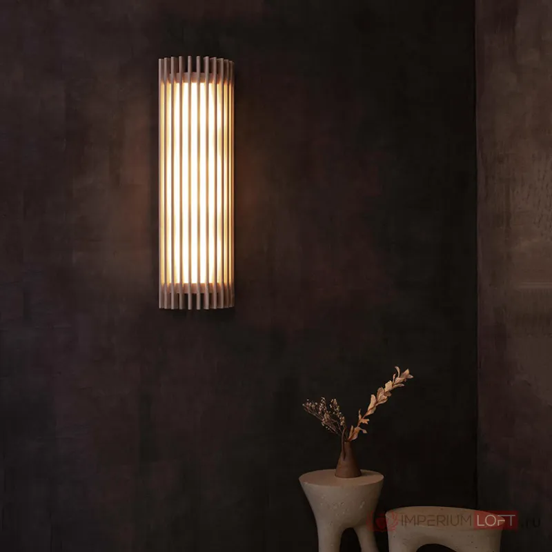 Настенный светильник ILPO Light brown от ImperiumLoft