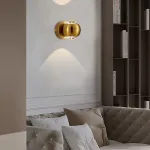 Настенный светильник JOSS B WALL Gold от ImperiumLoft