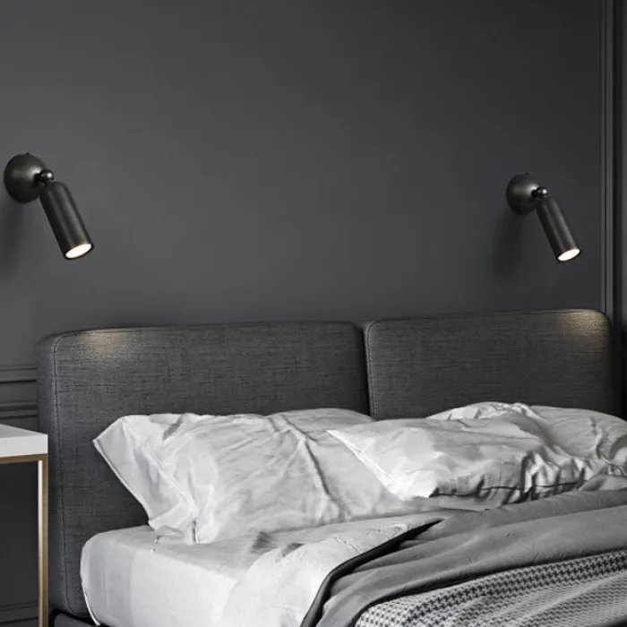 Настенный светильник LEFFE B WALL Black от ImperiumLoft