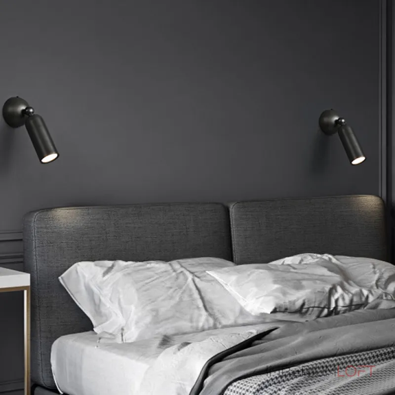 Настенный светильник LEFFE B WALL Black